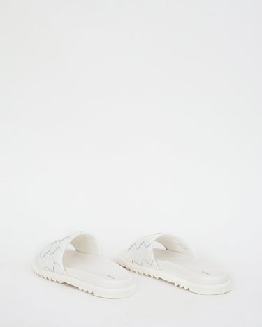 Sandalo fussbett soft bianco