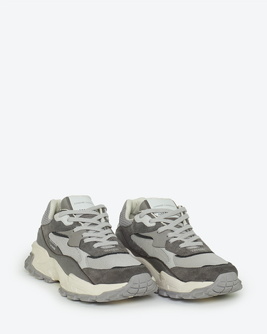 CRIME LONDON SNEAKERS RUNNER GRIGIO