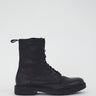 Stivaletti combat in pelle