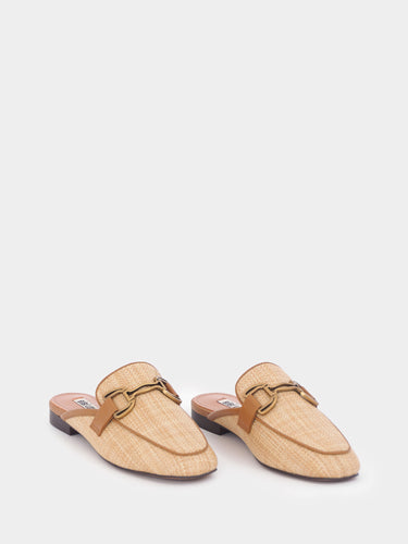 Mules Vela slipper in rafia