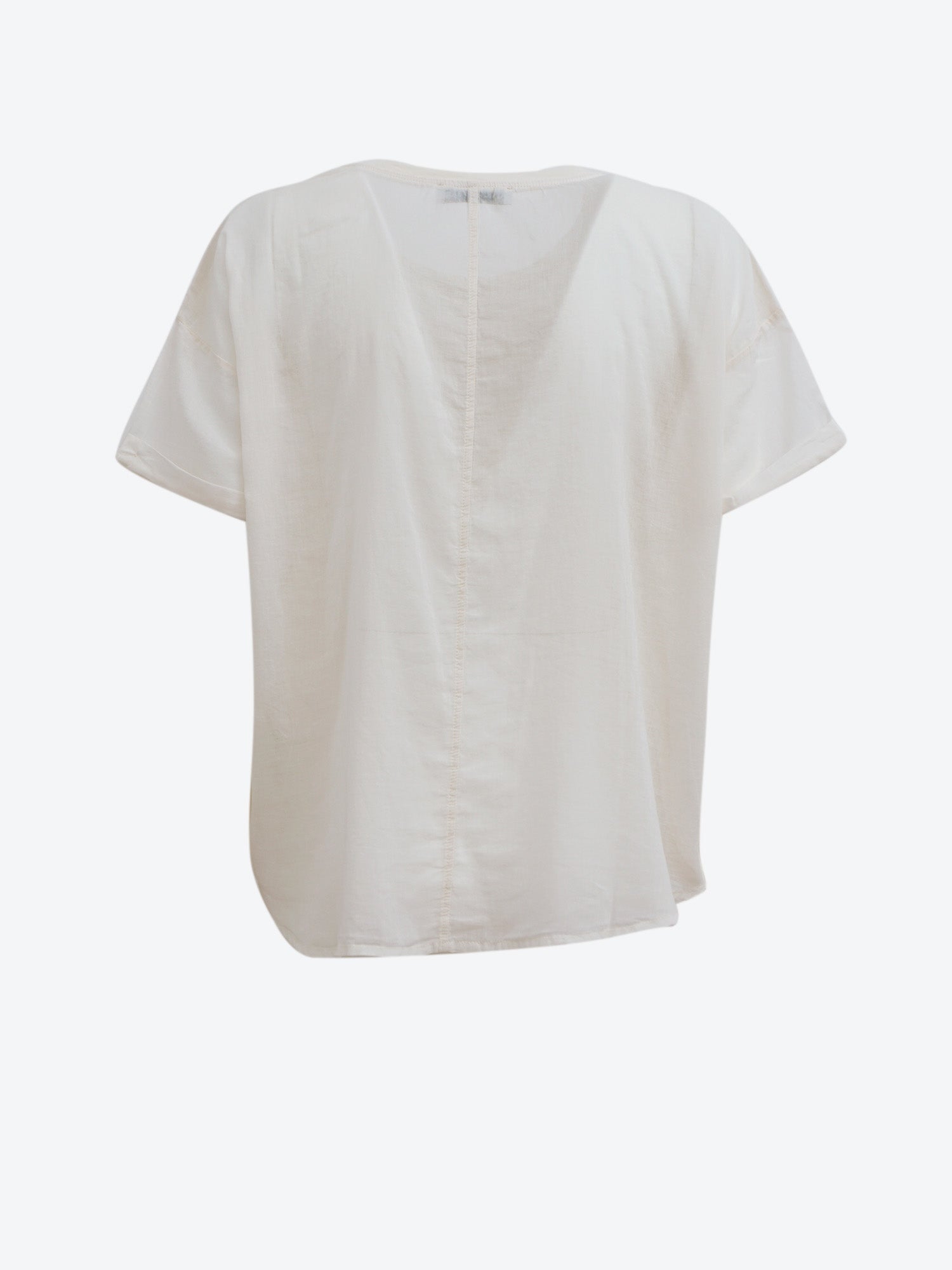 T-shirt Anemone in popeline jersey