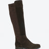 Glam stivale camoscio stretch