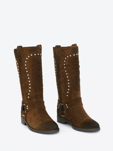 Bibi Lou camperos in suede