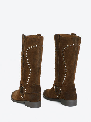 Bibi Lou camperos in suede