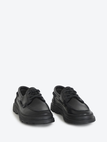 Camper mocassino con laccio
