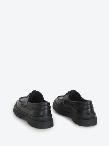 Camper mocassino con laccio