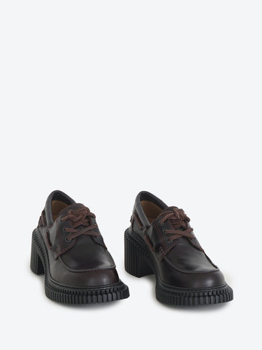 Camper mocassino con laccio