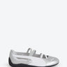 Puma ballerina Speedcat Metallic argento