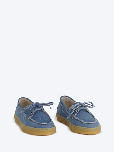 Copenhagen scarpa in denim lavato