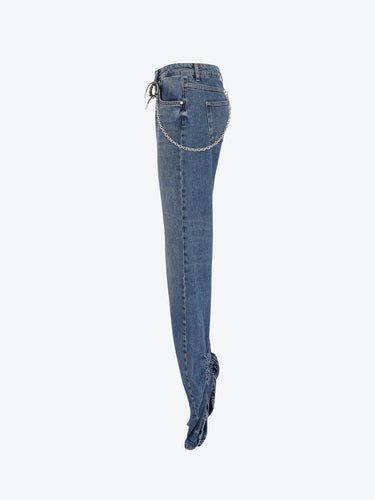 Essentiel Denim  con orlo arricciato