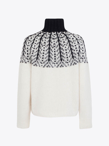 Closed maglia in lana bicolore