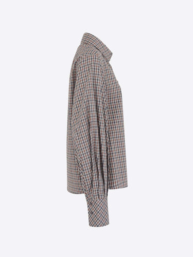 Essentiel camicia a quadri con strass