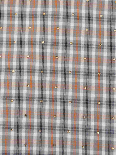Essentiel camicia a quadri con strass
