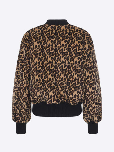 Essentiel Bomber stampa leopardata
