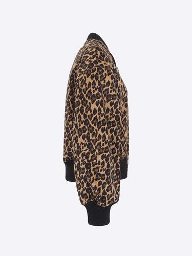 Essentiel Bomber stampa leopardata