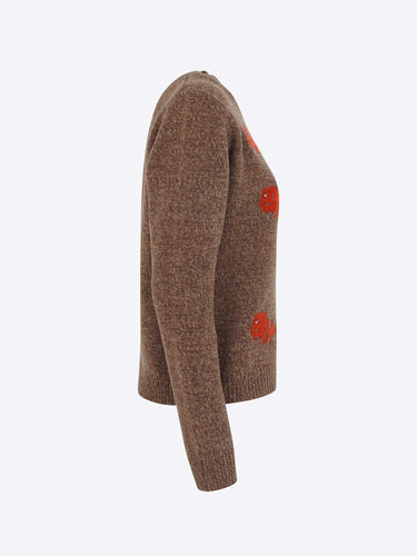 Essentiel maglione jacquard floreale