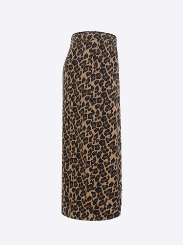 Essentiel gonna stampa leopardata