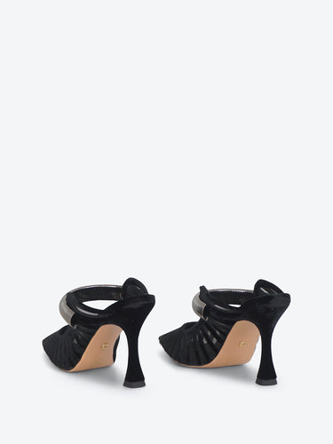 Lola Cruz mules in velluto