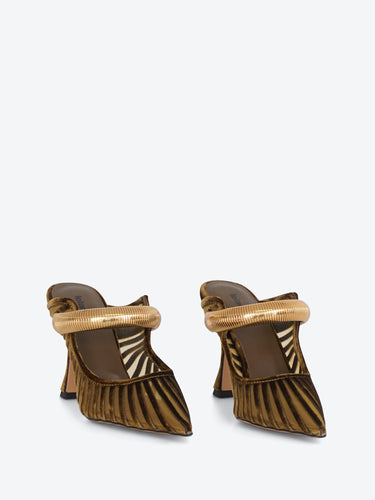 Lola Cruz mules in velluto