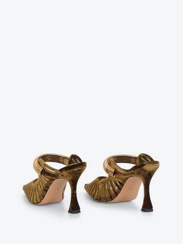 Lola Cruz mules in velluto