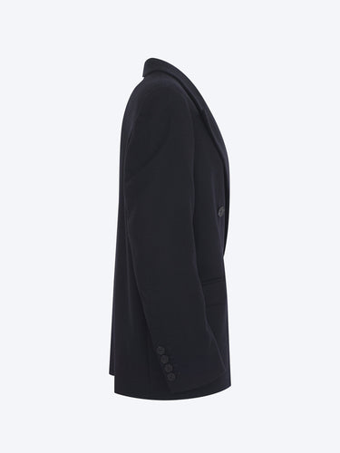 Closed blazer doppiopetto in misto lana