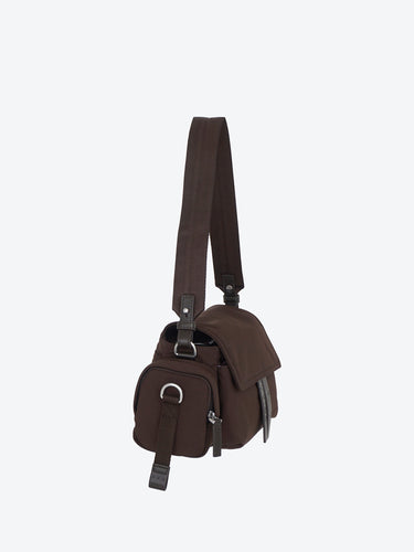 Copenhage borsa Nylon ciccolato