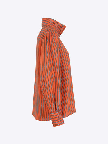 Suncoo camicia Louison a righe orange