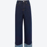 Suncoo denim a gamba larga con risvolto Road