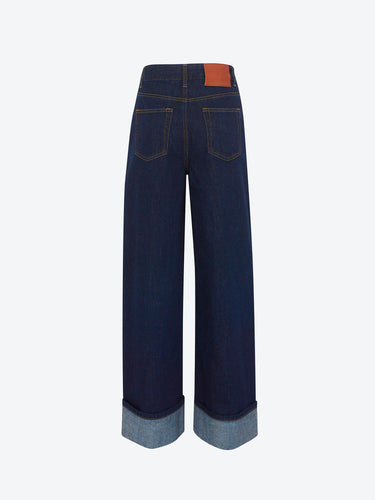 Suncoo denim a gamba larga con risvolto Road
