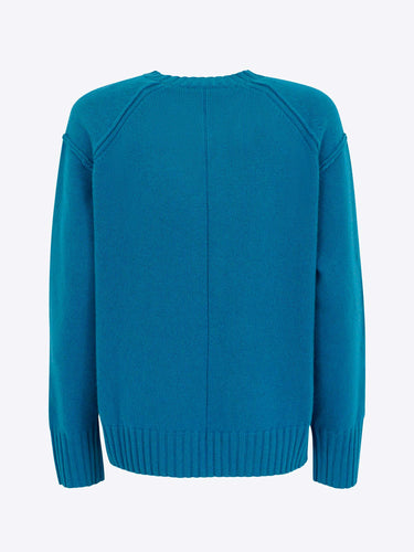 Ecoalf maglione cobalto