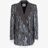 Isabelle Blanche giacca con ricami paillettes