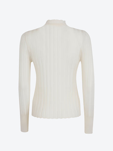 Isabelle Blanche maglia a costa larga