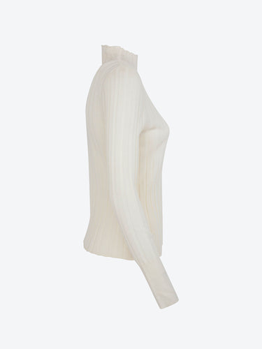 Isabelle Blanche maglia a costa larga